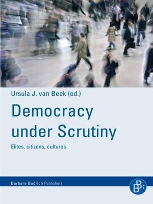 cover image of Democracy under scrutiny
